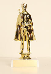 King Figure on Base 6" Trophy