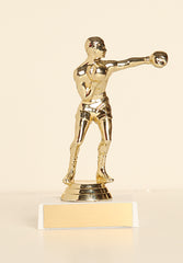 Male Boxer Figure on Base 6" Trophy