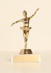 Ballerina Figure on Base 6" Trophy