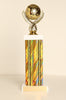 Soccer Ball Square Column Trophy