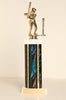 Female T-Ball Square Column Trophy