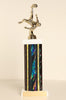 Male Soccer Bicycle Kick Square Column Trophy