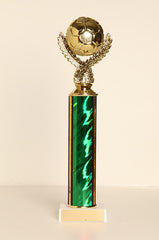 Soccer Ball Tube Trophy