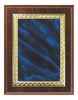 Cherry Finish Plaque with Marble Plate 7x9, 8x10, 9x12 inch Red, Black or Blue