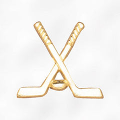 Sports and Chenille Pins - Crossed Hockey Sticks