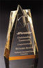 ACRYLIC AWARDS - Star Tower Reflective SeriesReflective Series - STAR  blue in three sizes