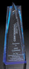 ACRYLIC AWARDS - Star Tower Reflective SeriesReflective Series - STAR  blue in three sizes