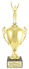 Grand Series Metal Cup with Lid and Choice of Figure 25 inch, 22 inch, 20 inch, 17 inch, 16 inch, 15 inch, 14 inch
