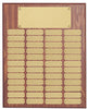 Perpetual 48 Plate Plaque 16 inch x 20 inch   Black or Satin