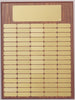 Perpetual 80 Plate Plaque 18 inch x 24 inch   Black or Satin