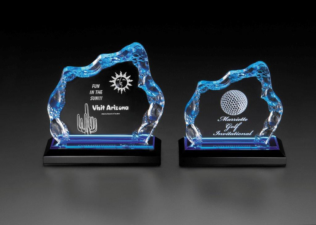 ACRYLIC AWARDS - Impress Reflection Series - 6-1/2 inchx 6-3/4  inch