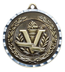Victory Trophy Medals - Victory - 2 inch Medals diamond cut