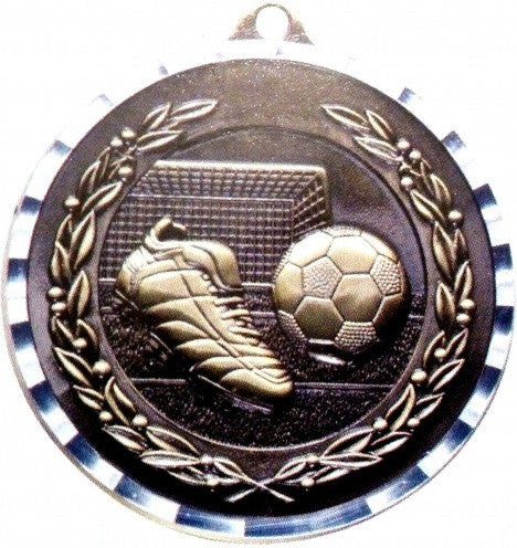 Victory Trophy Medals - Soccer - 2 inch Medals diamond cut