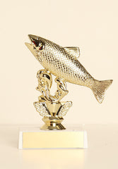 Salmon Figure on Base 6" Trophy