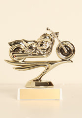 Softail Motorcycle Figure on Base 6" Trophy