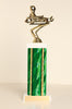 Go Kart with Body Square Column Trophy