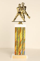 Male Judo / Double Square Column Trophy