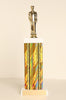 Dress Fireman Square Column Trophy