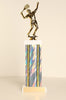 Male Tennis Square Column Trophy