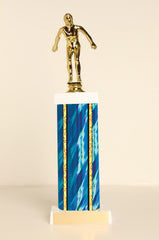 Female Swimming Square Column Trophy