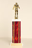 Male Swimming Square Column Trophy