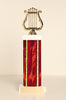 Music Lyre Square Column Trophy