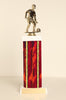 Male Soccer Square Column Trophy