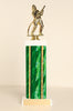 Fireman Square Column Trophy
