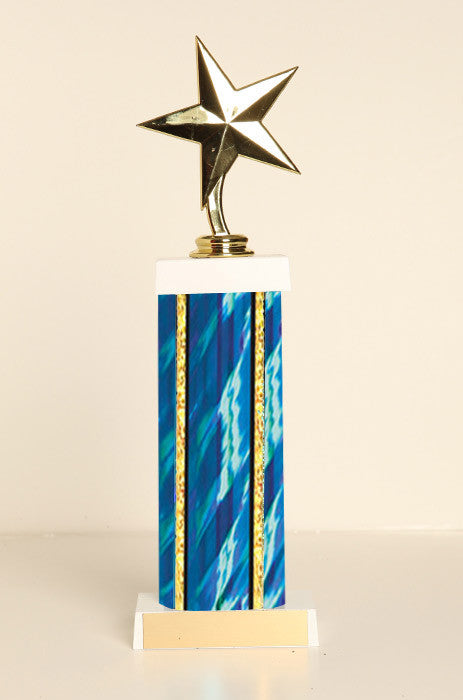 Star Square Column Trophy