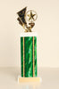 Spinning Star Square Column Trophy