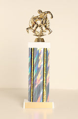 Double Action Wrestling Square Column Trophy