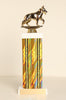 Alsatian Dog Square Column Trophy