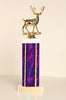 Buck Deer Square Column Trophy