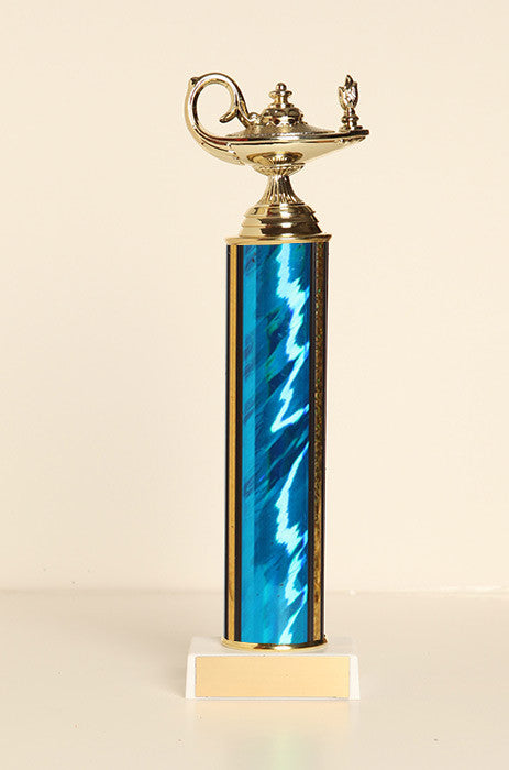 Lamp of Knowledge Tube Trophy