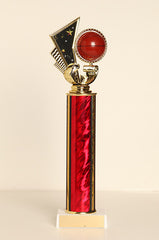 Spinning Basketball Tube Trophy