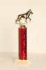 Alsatian Dog Tube Trophy