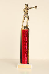 Male Boxer Tube Trophy