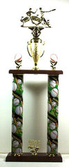 Baseball 2 Post Trophy