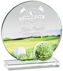 Promo Class Glass Golf Awards