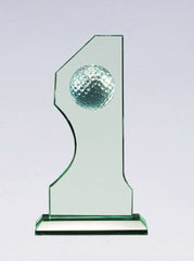 Hole in One Glass Golf Award