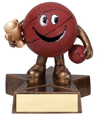 Little Buddy Basketball Resin 4-1/2  - Economical Participant Award!