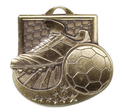 Victory Trophy Medals - Soccer - 2 inch Star Blast sport medals series II
