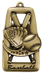 Victory Trophy Medals - 2 3/4 inch Star Blast sport medals - Baseball