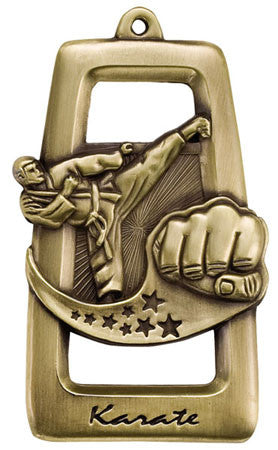 Victory Trophy Medals - 2 3/4 inch Star Blast sport medals - Karate