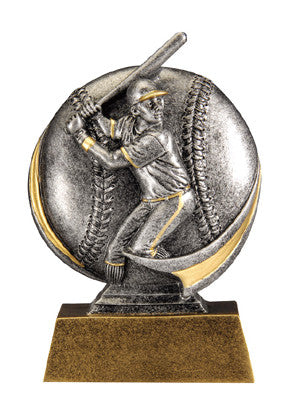 Motion Xtreme Icon Male Baseball 5 inch Resin Sculpture