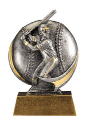 Motion Xtreme Icon Male Baseball 5 inch Resin Sculpture