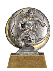 Motion Xtreme Icon Female Soccer 5 inch Resin Sculpture