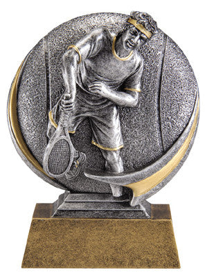 Motion Xtreme Icon Male Tennis 5 inch Resin Sculpture
