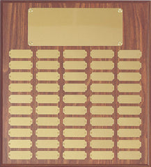 Perpetual 50 Plate Plaque 16 inch x 20 inch   Black or Satin
