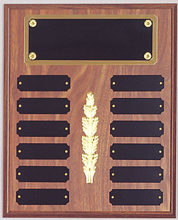 Perpetual 12 Plate Plaque 10-1/2 inch x 13 inch